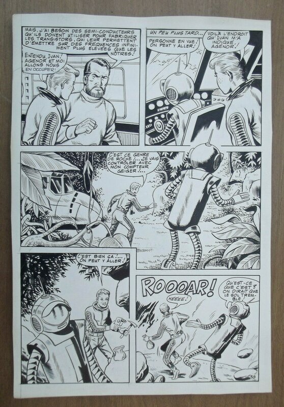 Vick 21 par Osete Martinez - Planche originale