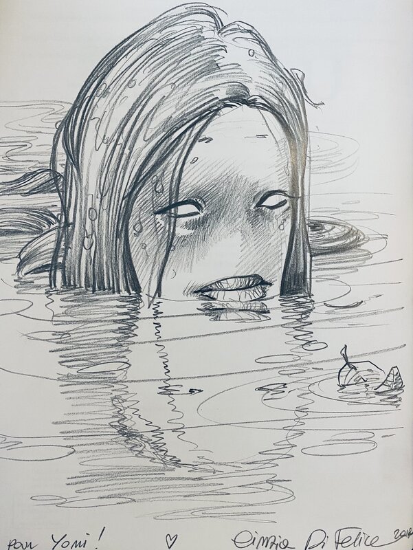 Sirène du Lagon by Cinzia Di Felice, Philippe Pelaez - Sketch