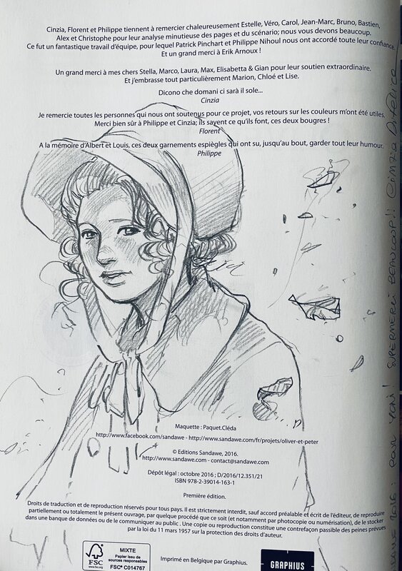 Wendy by Cinzia Di Felice, Philippe Pelaez - Sketch