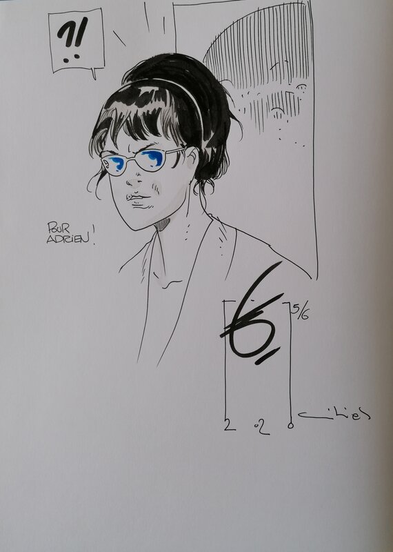 Sara Lone by Érik Arnoux - Sketch