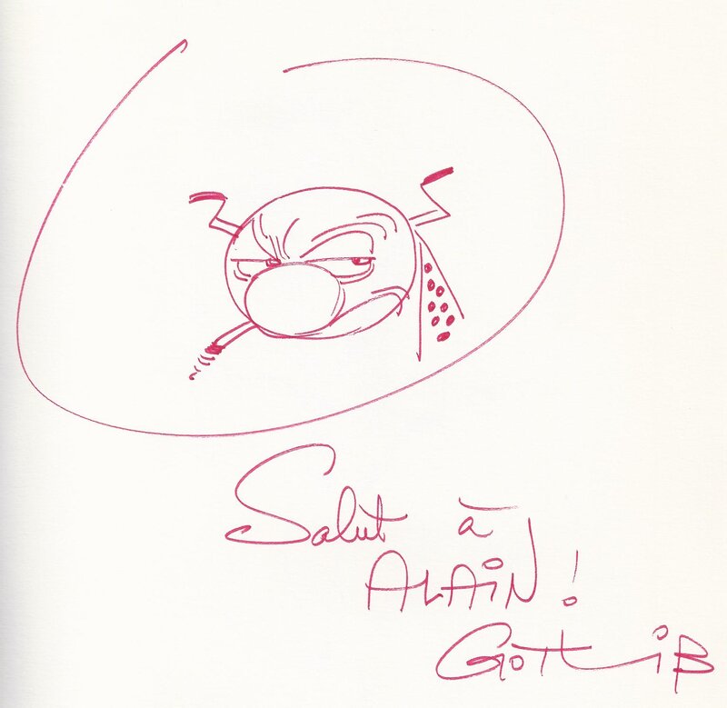 Coccinelle by Gotlib - Sketch