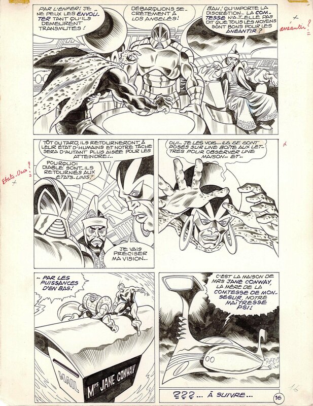 Jean-Yves Mitton - Mikros - TITAN 65 Page 36 - Planche originale