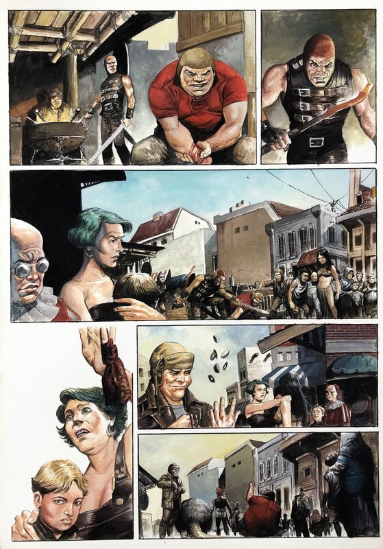 Apri Kusbiantoro, Lemuria - De Bergen Van Moran - Comic Strip