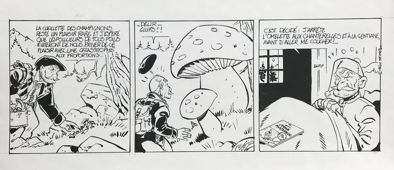 Félix Meynet, Fanfoué - Hommage à Hergé - Dédicace