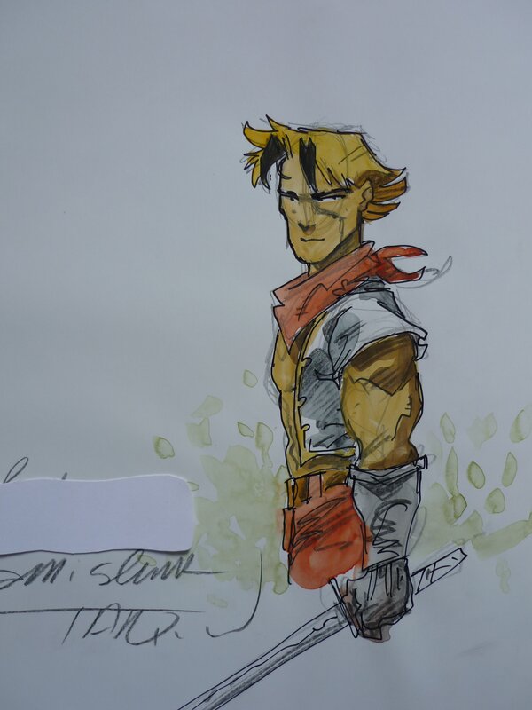 Lanfeust by Didier Tarquin, Lyse - Sketch