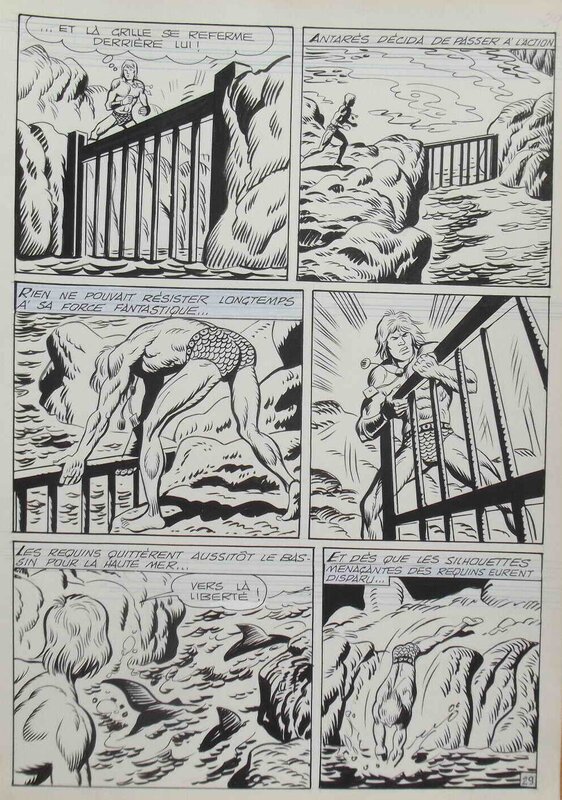 Antarès 5 par Juan Escandell Torres - Planche originale