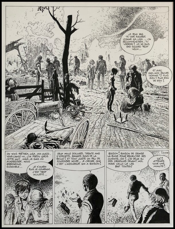 Hermann, Greg, Comanche - Et le diable hurla de joie - Comic Strip