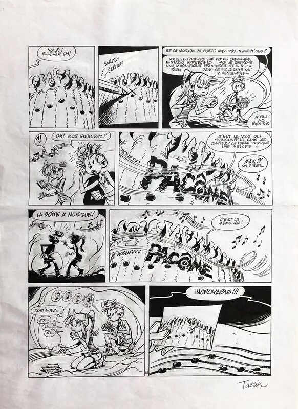 Fabrice Tarrin, Yann, Spirou et Fantasio - Le Tombeau Des Champignac - Comic Strip