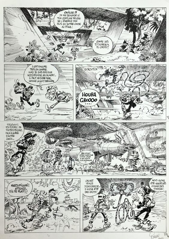 Yoann, Fabien Vehlmann, Spirou et Fantasio - La Colère Du Marsupilami - Comic Strip