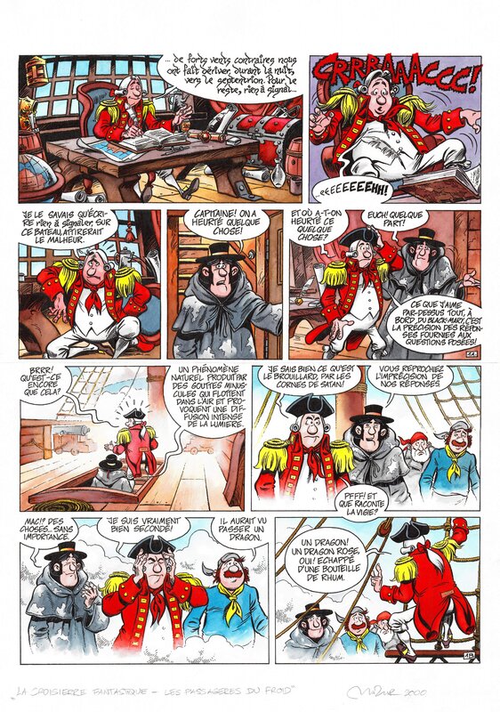 Maciej Mazur, Grzegorz Rosinski, Mythic, La croisière fantastique page 1 Tome 3 - Comic Strip