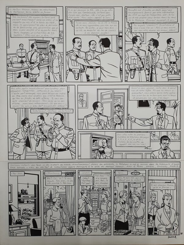 André Juillard, Blake & Mortimer - La Machination Voronov - Comic Strip