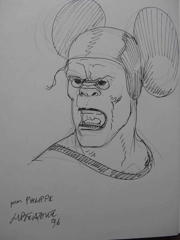 Ranxerox à disney by Liberatore - Sketch