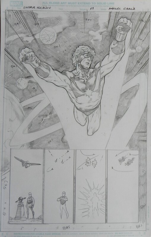 Manuel Garcia, Emperor hulkling p.19 - Planche originale