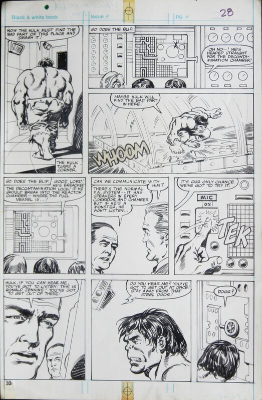 Ron Wilson, Alfredo Alcalá, Hulk ! vol 1 issue 20 - Comic Strip