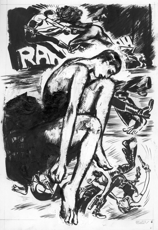Mitchum - numéro 4 by Blutch - Comic Strip