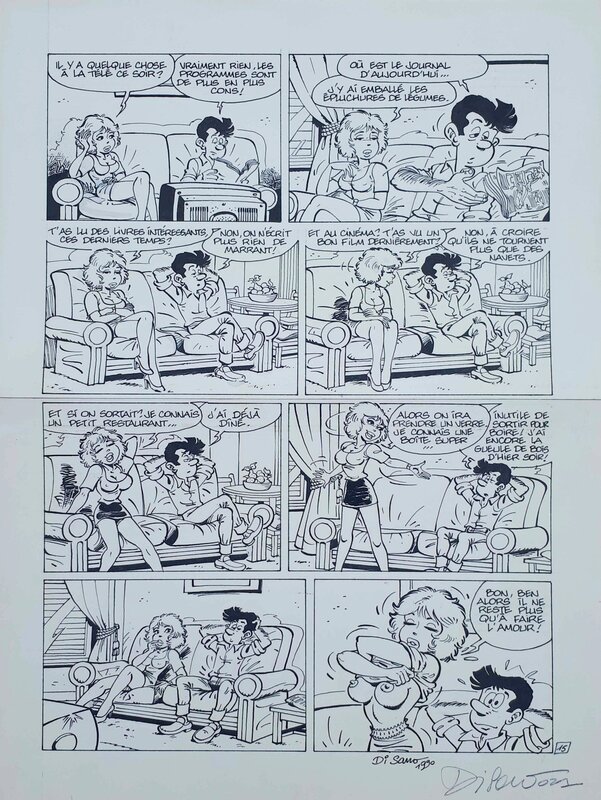 En toute innocence by Bruno Di Sano - Comic Strip
