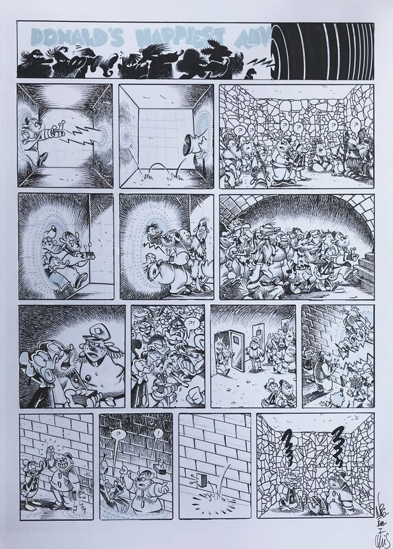 Nicolas Kéramidas, Lewis Trondheim, Donalds Happiest Adventures - Comic Strip