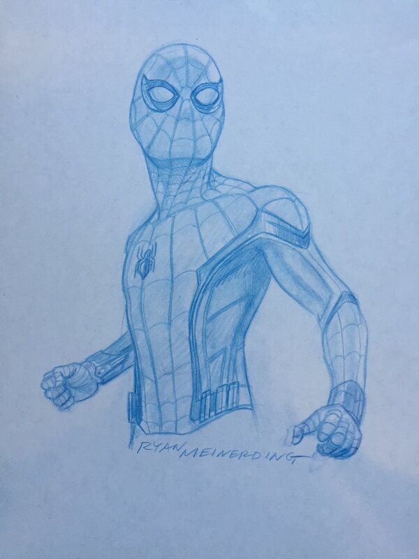 Spiderman par Rian Mederling, Stan Lee - Illustration originale