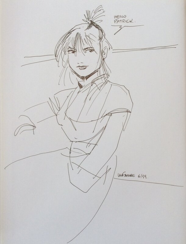 Elsa par Michel Faure - Dédicace