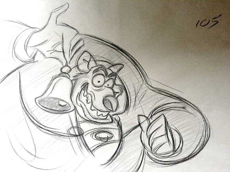 Ratigan by Glen Keane, Walt Disney, Studios Disney - Comic Strip