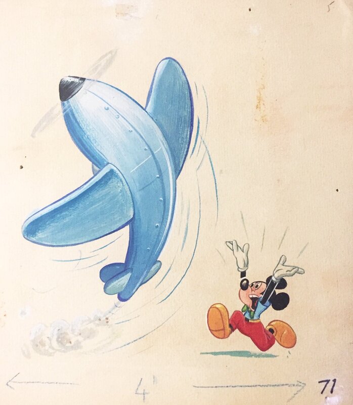 Mickey 1953 by Studios Disney, Walt Disney - Original Illustration