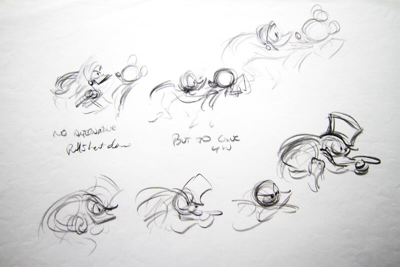 Le noël de Mickey par Glen Keane, Walt Disney, Studios Disney - Planche originale