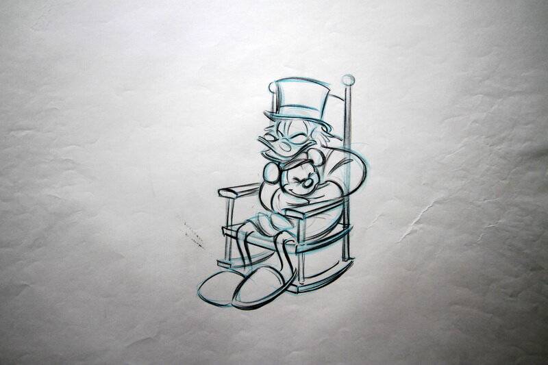 Le Noël de Mickey par Glen Keane, Walt Disney, Studios Disney - Planche originale