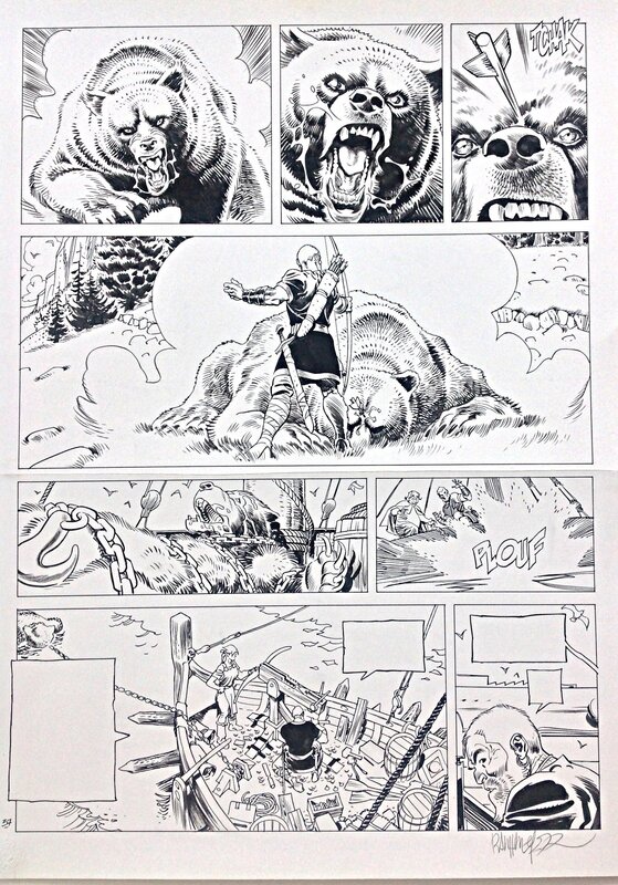 Asgard by Ralph Meyer - Comic Strip
