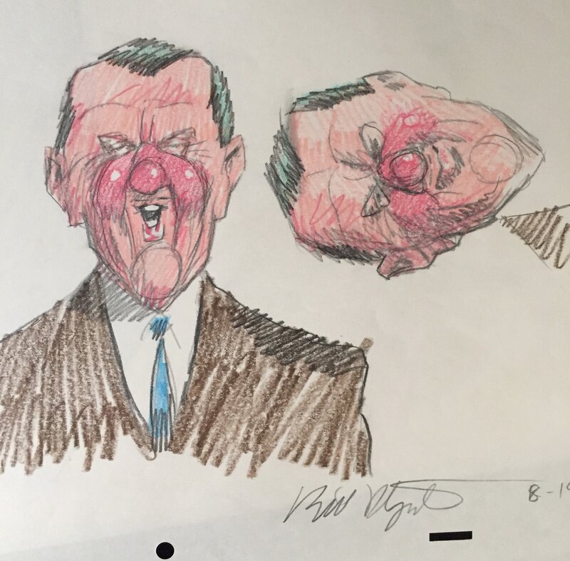 Bill Plymton par Bill Plympton - Planche originale