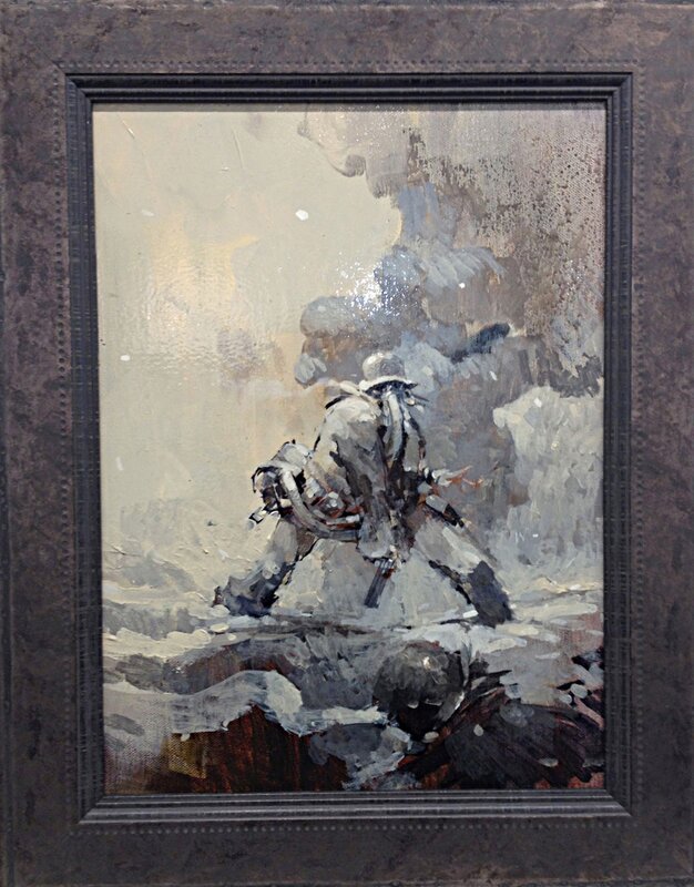 Snow Nom par Ashley Wood - Illustration originale