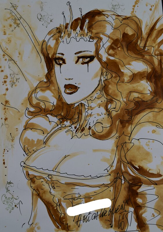 Duchesse Titania par Olivier Ledroit - Illustration originale