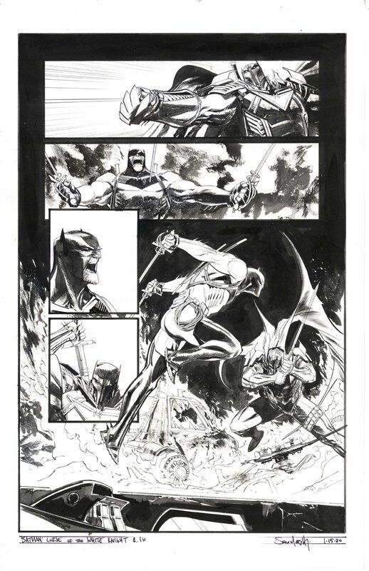 Sean Gordon Murphy - Batman, Curse of the White Knight, issue 8 page 16 - Comic Strip