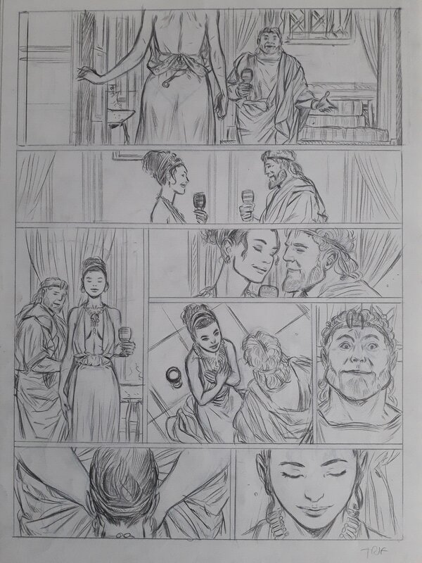 Thésée by Francesco Trifogli - Comic Strip