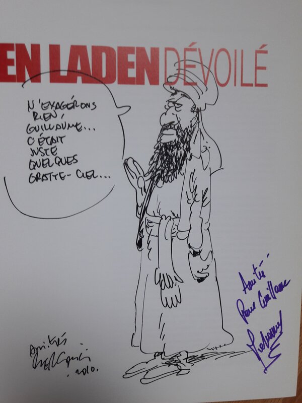 Ben Laden dévoilé by Philippe Bercovici - Sketch
