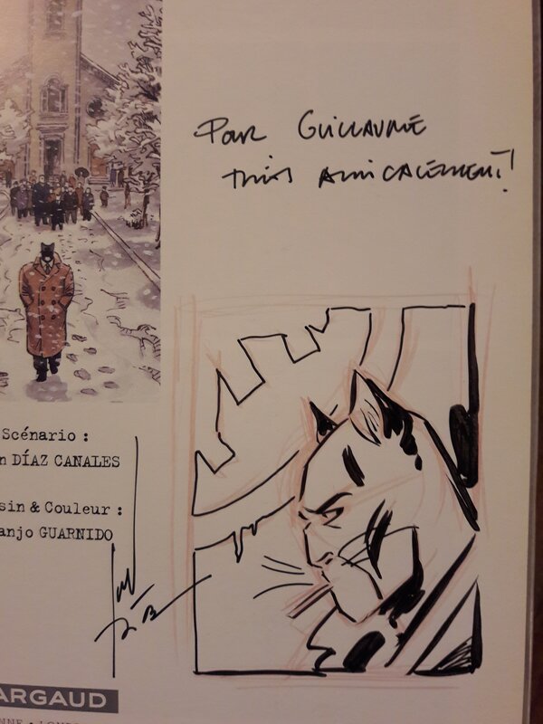 Juan Diaz Canales, Blacksad, Artic Nation, tome 2 - Sketch