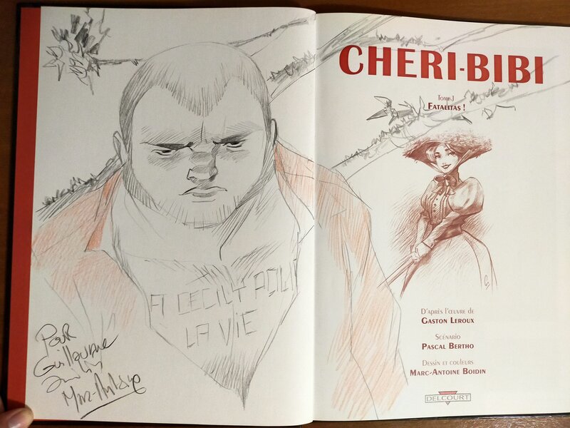 Cheribibi, tome 1 by Marc-Antoine Boidin - Sketch
