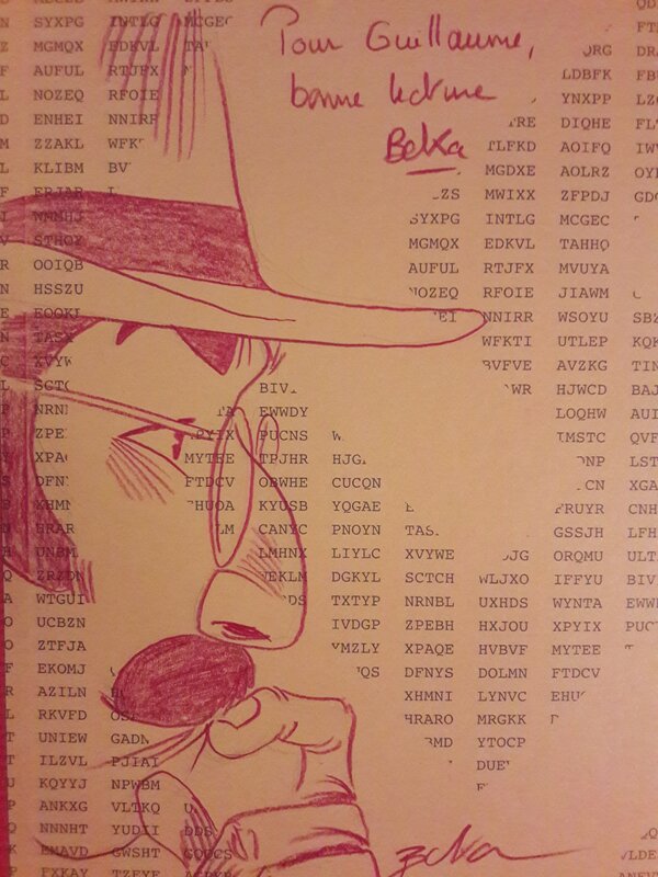 Beka, Comte de Champignac, Enigma - Sketch
