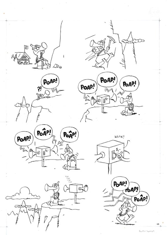 Luc Cromheecke | Plunk | 11 Poap! - Comic Strip
