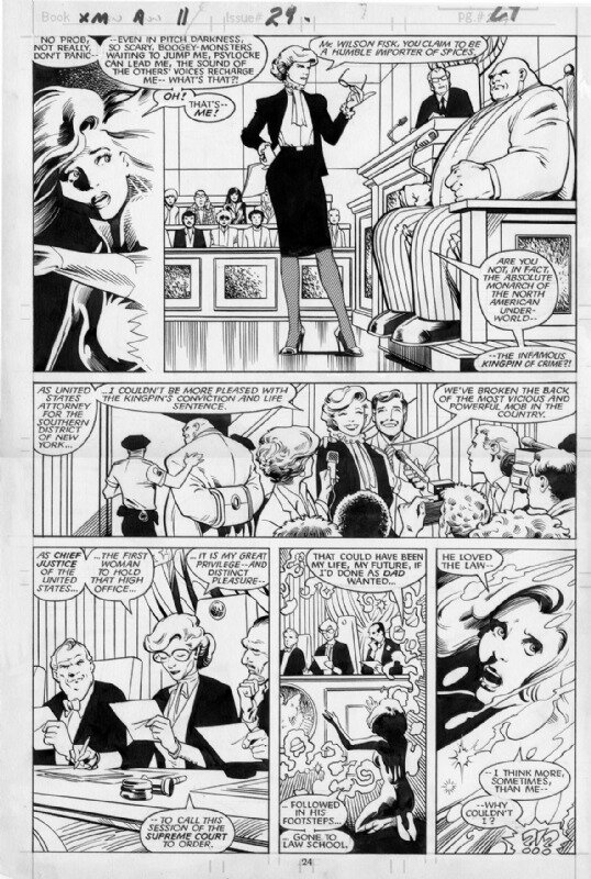 Alan Davis, Paul Neary, X-Men Annual - Jean Grey & Caid - Comic Strip