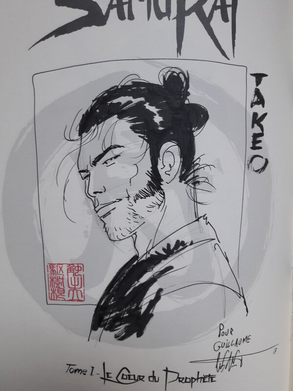 Samurai by Frédéric Genêt - Sketch