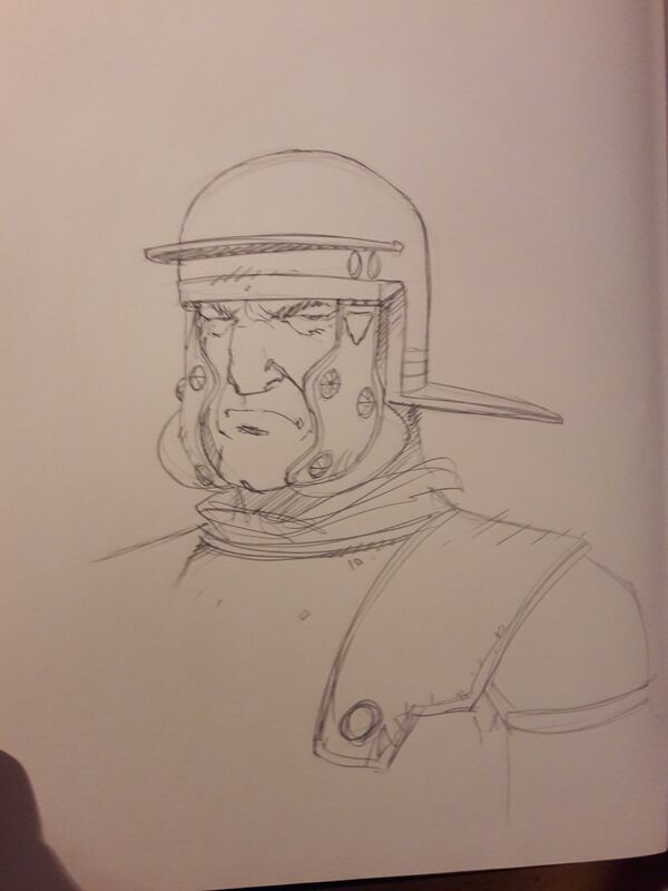Gine, Les boucliers de Mars - Sketch