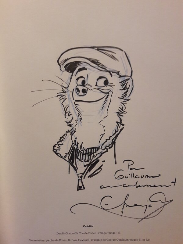 Juanjo Guarnido, Blacksad, L'enfer le silence - Sketch