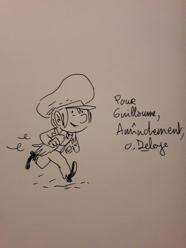 Oliver Twist by Olivier Deloye - Sketch