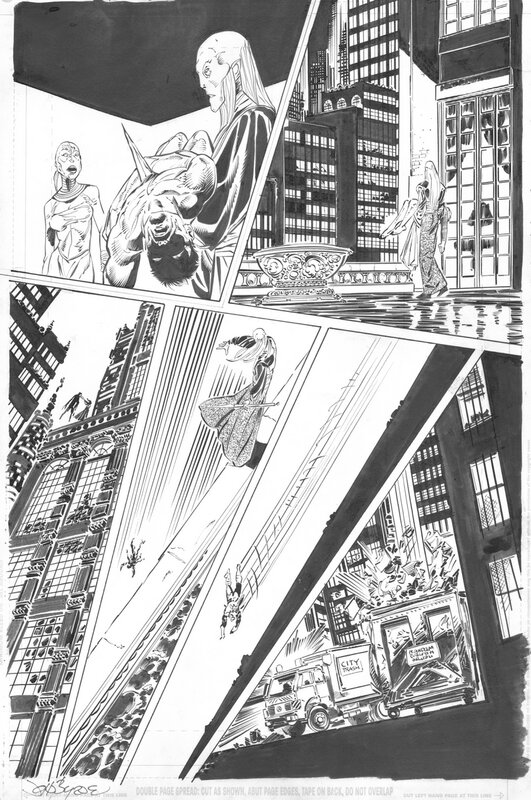 John Byrne, Nekros, Blood of the Demon #1 page 7 - Planche originale