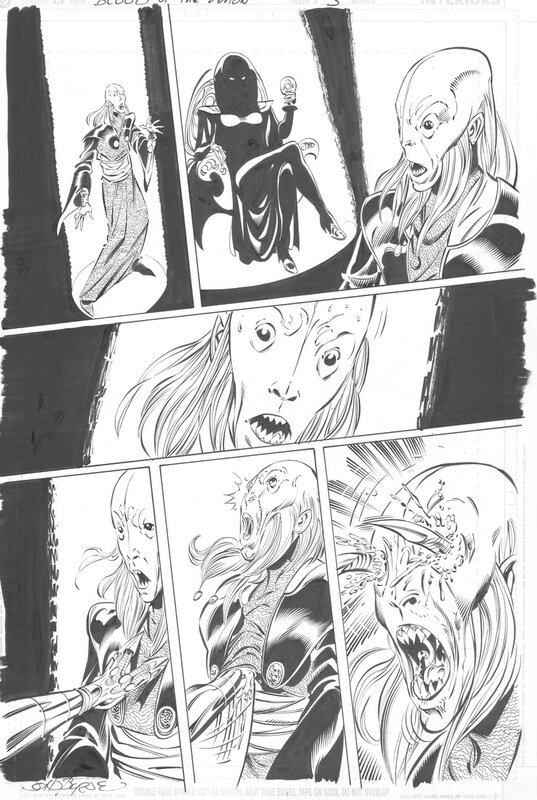 John Byrne, Nekros, Blood of the Demon #3 page 11 - Comic Strip