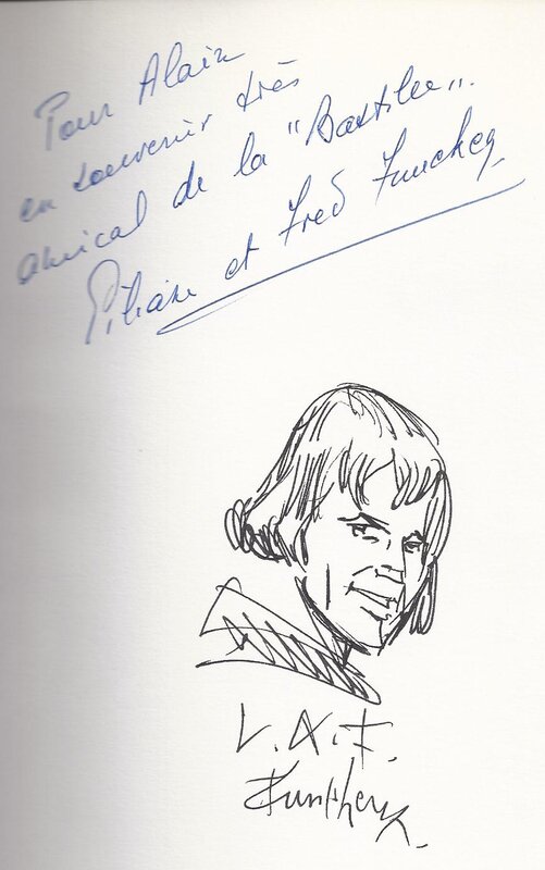 Le Chevalier Blanc by Fred & Liliane Funcken - Sketch