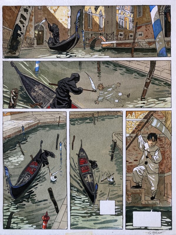 Marée basse by Jean-Pierre Gibrat, Daniel Pecqueur - Comic Strip