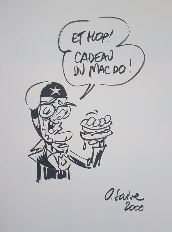 Olivier Saive, Hervé Richez, Les poulets du Kentucky - Dédicace