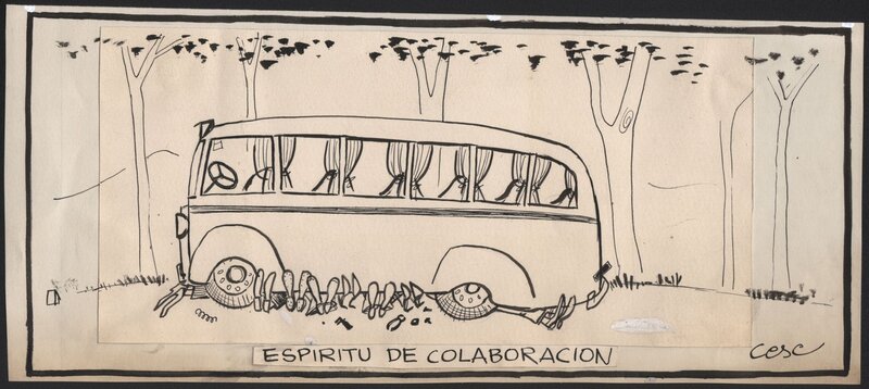 Cesc, Espíritu de colaboración - Original Illustration