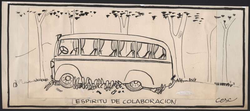 Cesc, Espíritu de colaboración - Illustration originale